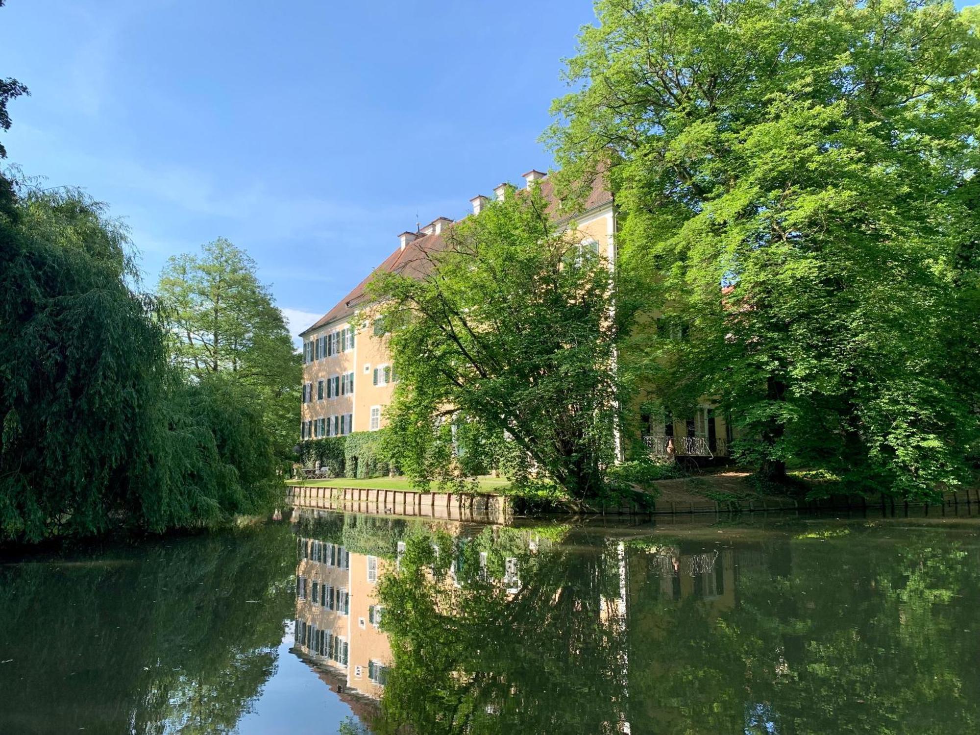 Wohnen Im Wasserschloss Sandizell Schrobenhausen Eksteriør billede