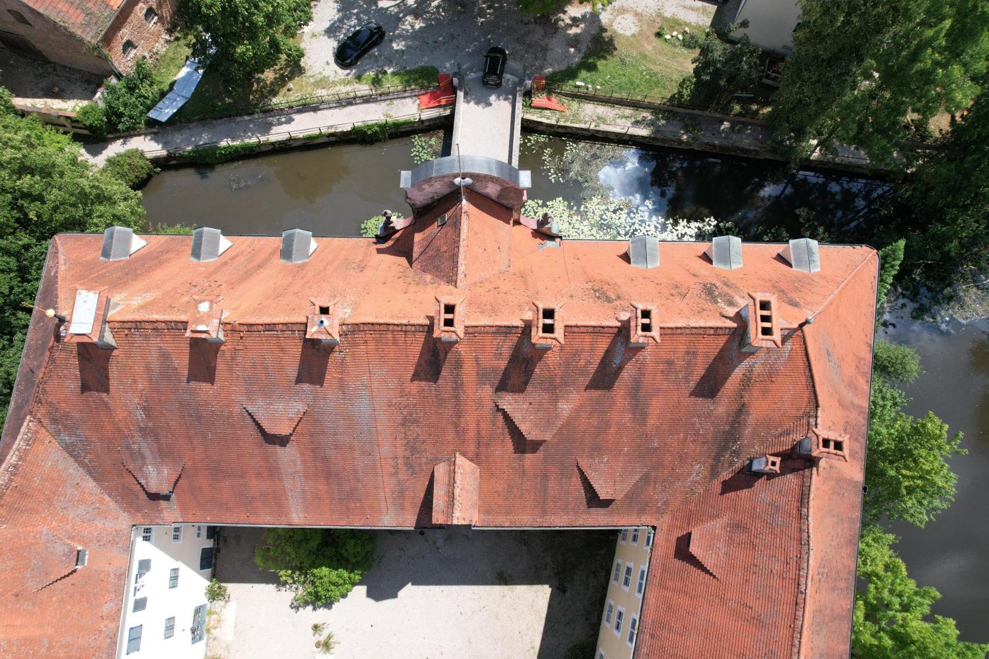 Wohnen Im Wasserschloss Sandizell Schrobenhausen Eksteriør billede