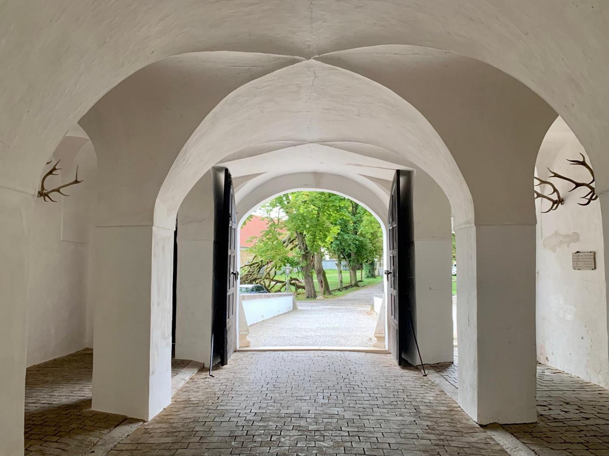 Wohnen Im Wasserschloss Sandizell Schrobenhausen Eksteriør billede