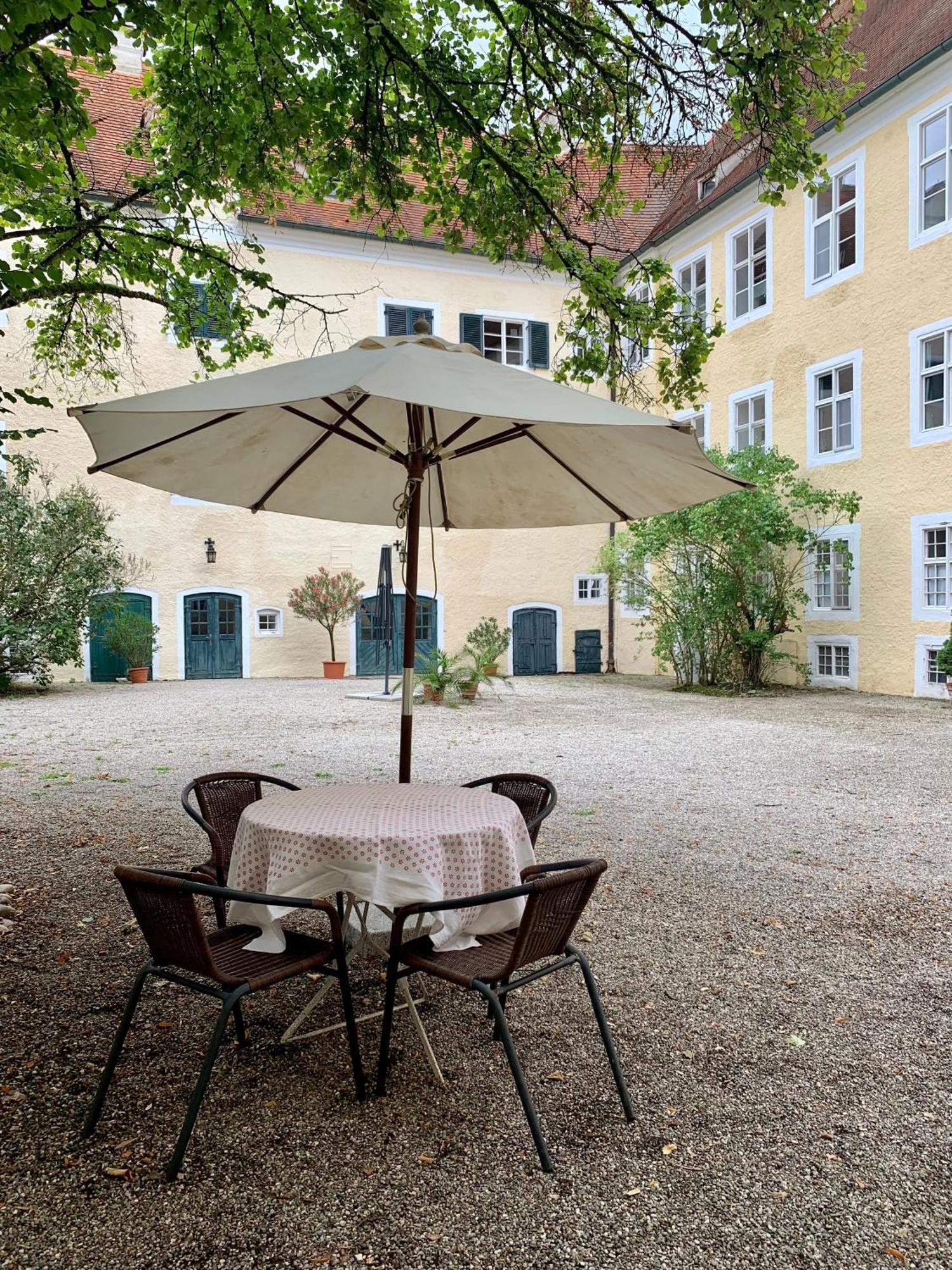 Wohnen Im Wasserschloss Sandizell Schrobenhausen Eksteriør billede