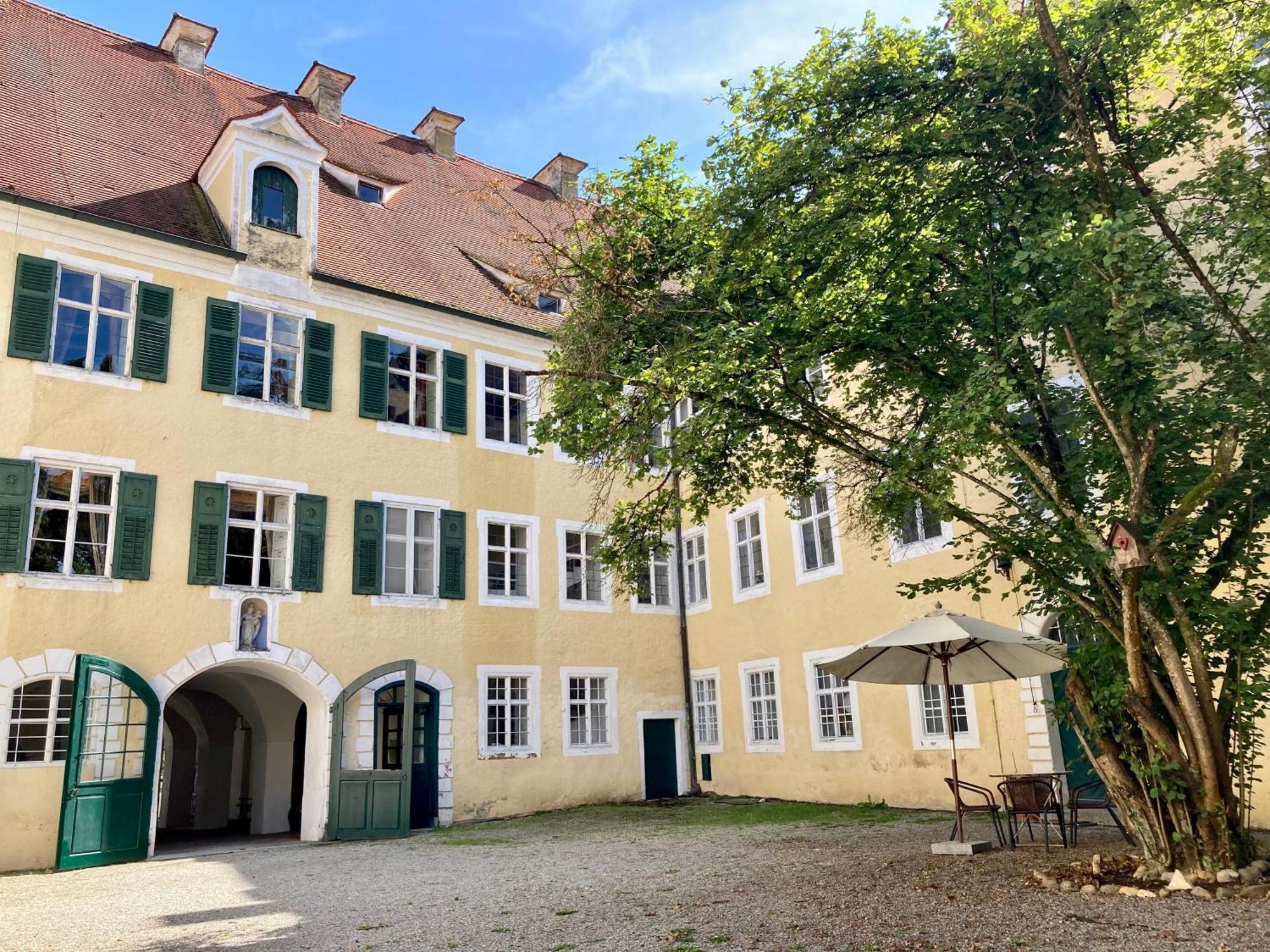 Wohnen Im Wasserschloss Sandizell Schrobenhausen Eksteriør billede